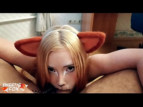 ❤️ Kitsune s'empassa la polla i es corre a la boca Porno a nosaltres